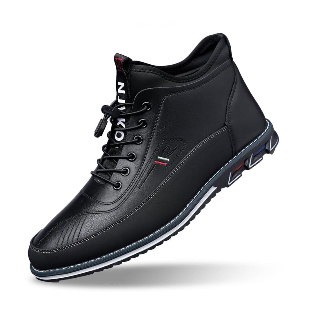 Herren Stiefeletten Schnürung in Leder-Optik Herren Stiefeletten Schnürung in Leder-Optik Eldenmark 