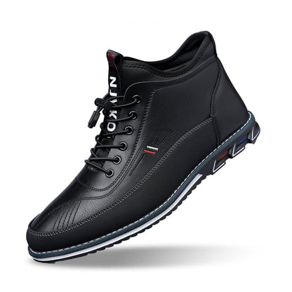 Herren Stiefeletten Schnürung in Leder-Optik Herren Stiefeletten Schnürung in Leder-Optik Eldenmark 