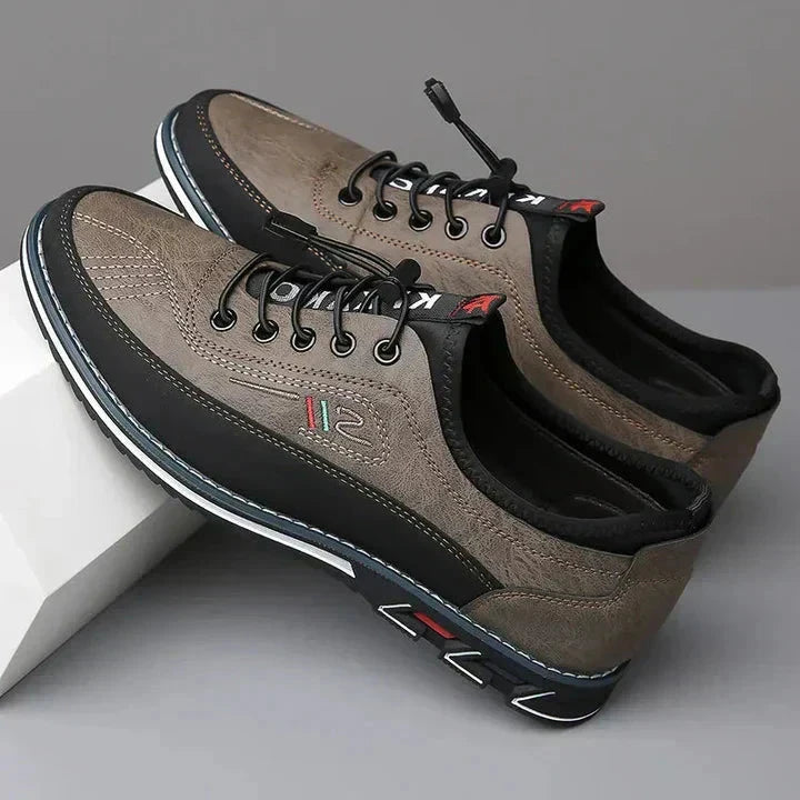 Lässige Lederschuhe Schuhe Eldenmark 