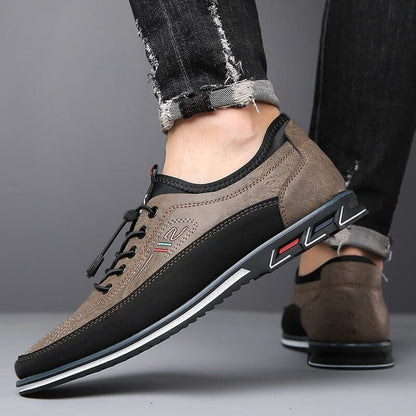 Lässige Lederschuhe Schuhe Eldenmark 