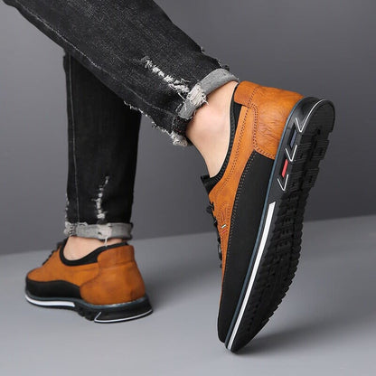 Lässige Lederschuhe Schuhe Eldenmark 