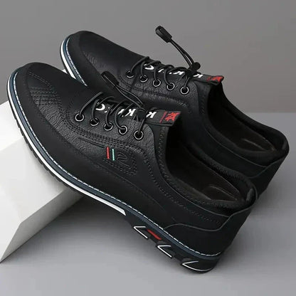 Lässige Lederschuhe Schuhe Eldenmark 