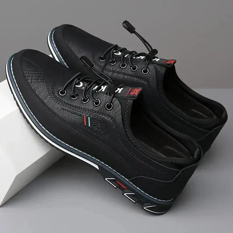 Lässige Lederschuhe Schuhe Eldenmark 