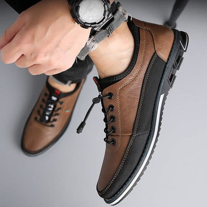 Lässige Lederschuhe Schuhe Eldenmark 
