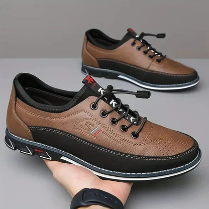 Lässige Lederschuhe Schuhe Eldenmark 