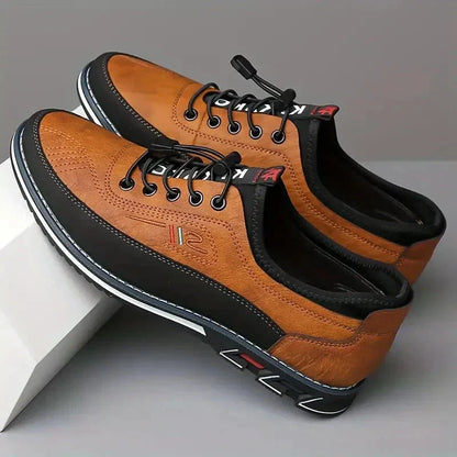 Lässige Lederschuhe Schuhe Eldenmark 