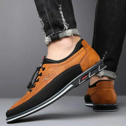 Lässige Lederschuhe Schuhe Eldenmark 