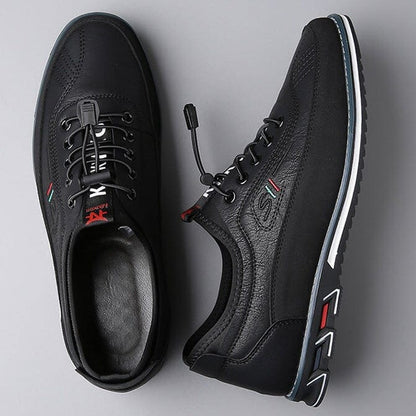 Lässige Lederschuhe Schuhe Eldenmark 