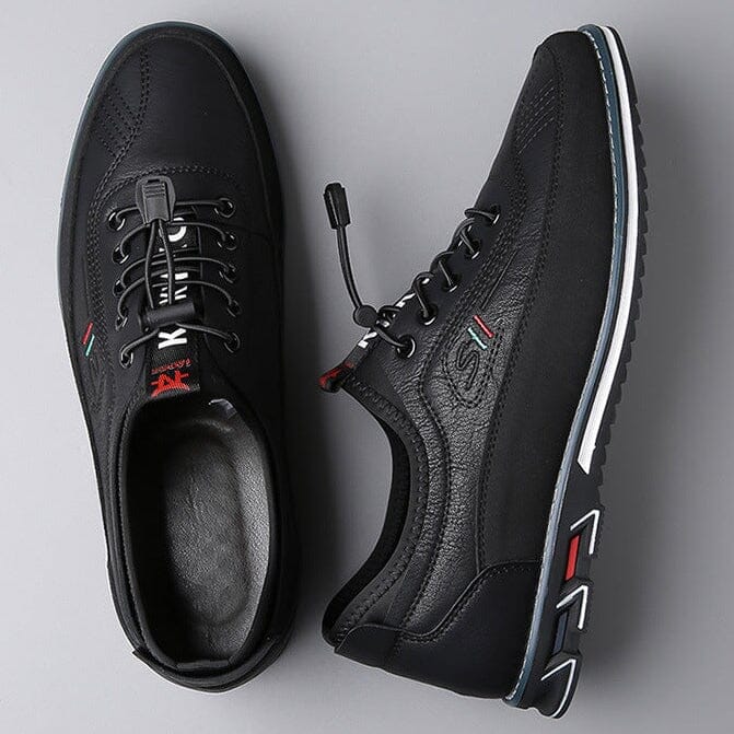 Lässige Lederschuhe Schuhe Eldenmark 