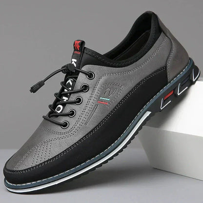 Lässige Lederschuhe
