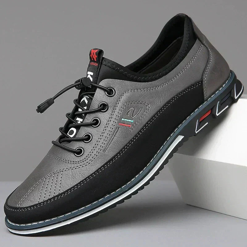 Lässige Lederschuhe