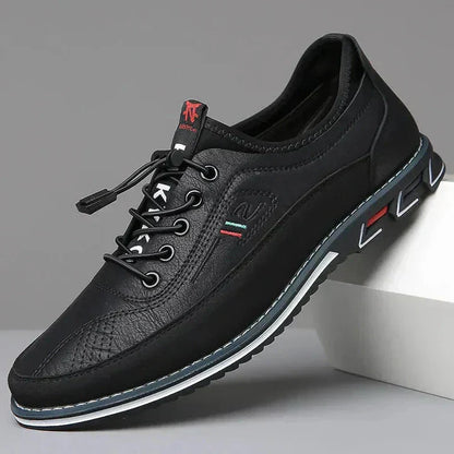 Lässige Lederschuhe