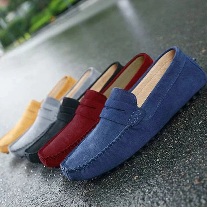 Lässige Wildleder-Loafer Schuhe Eldenmark 