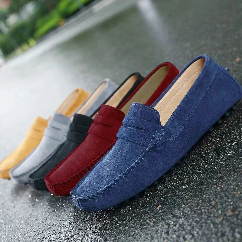 Lässige Wildleder-Loafer Schuhe Eldenmark 