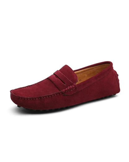 Lässige Wildleder-Loafer Schuhe Eldenmark 