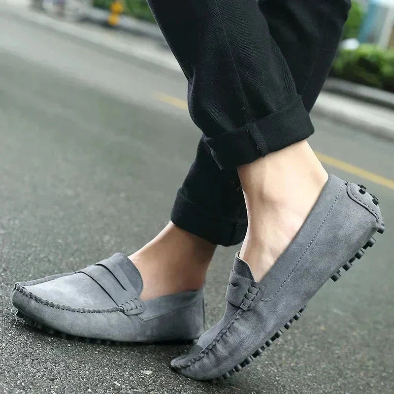 Lässige Wildleder-Loafer Schuhe Eldenmark 