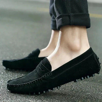 Lässige Wildleder-Loafer Schuhe Eldenmark 