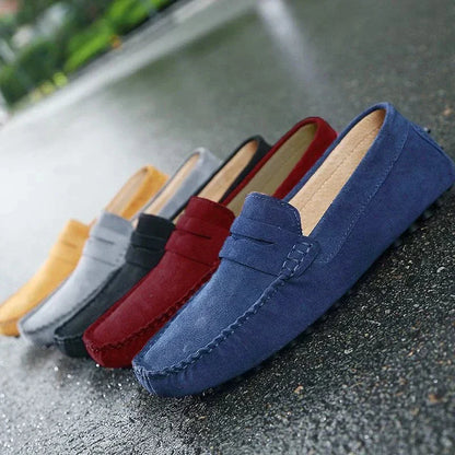 Lässige Wildleder-Loafer