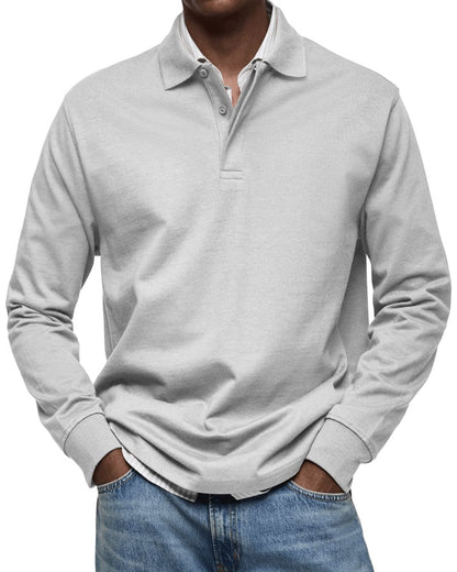 Lässiger Polo-Pullover Pullover Eldenmark Blanc S 