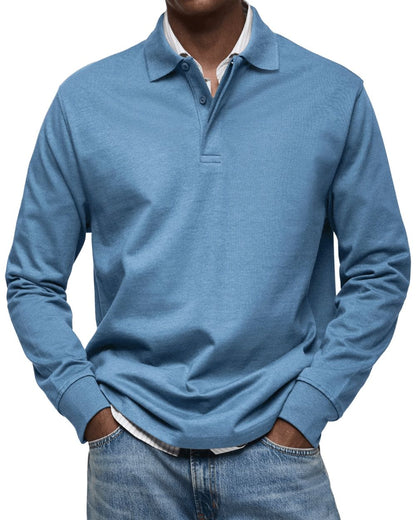 Lässiger Polo-Pullover Pullover Eldenmark Bleu S 