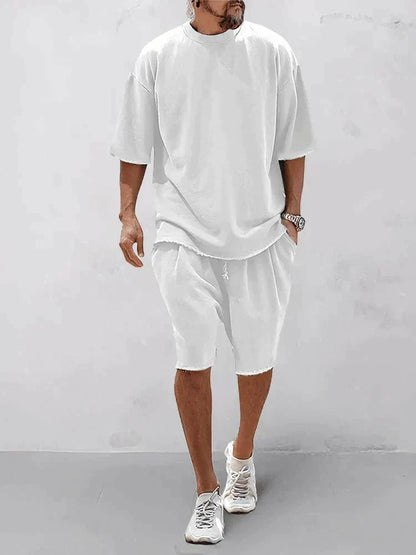 Leichtes Sommer-Outfit Set Eldenmark Blanc M 