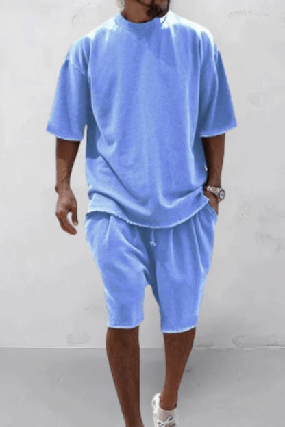 Leichtes Sommer-Outfit Set Eldenmark Bleu M 