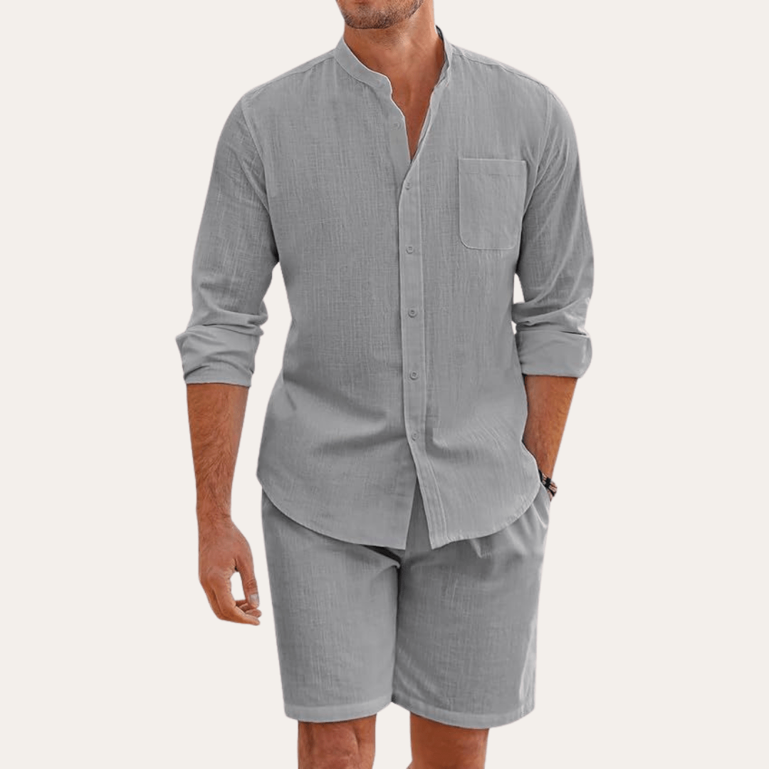Sommer-Set aus Leinen