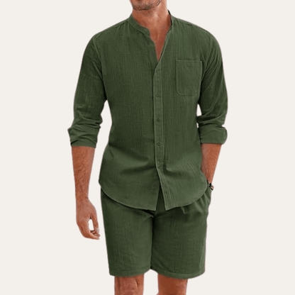 Sommer-Set aus Leinen