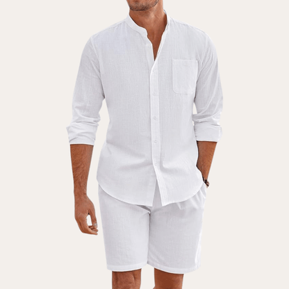 Sommer-Set aus Leinen