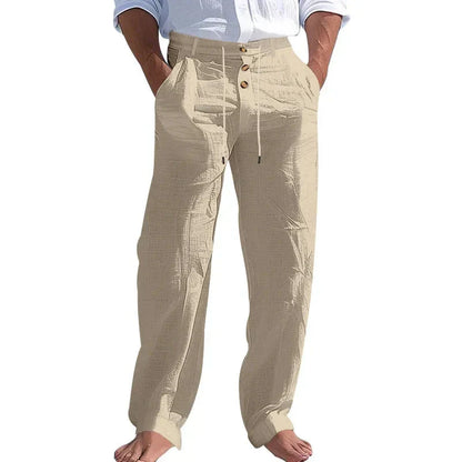 Sommerhose aus Leinen
