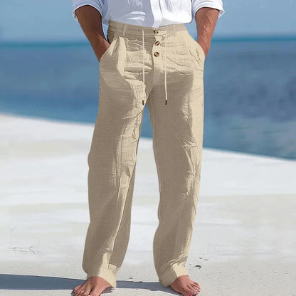 Sommerhose aus Leinen