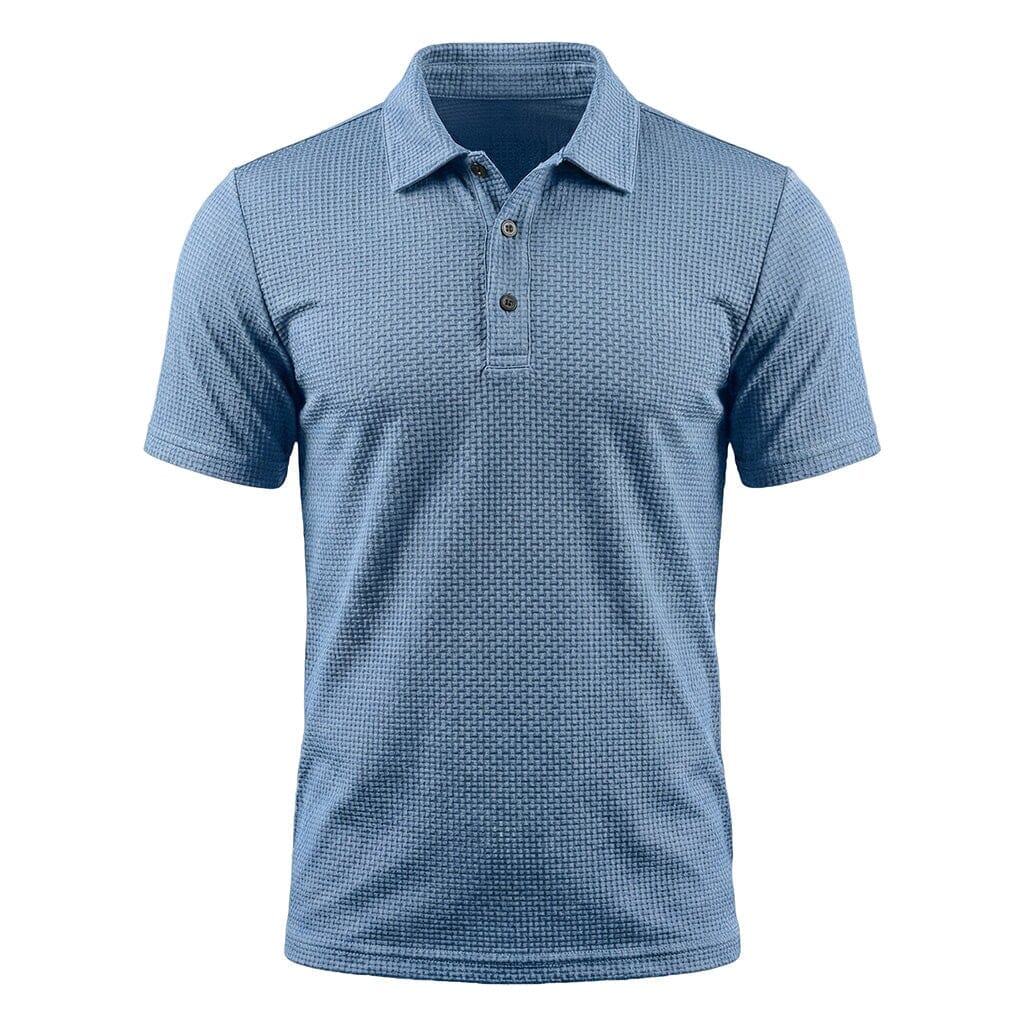 Premium-Poloshirt mit Stretch-Komfort Poloshirt Eldenmark Bleu Côtier S 