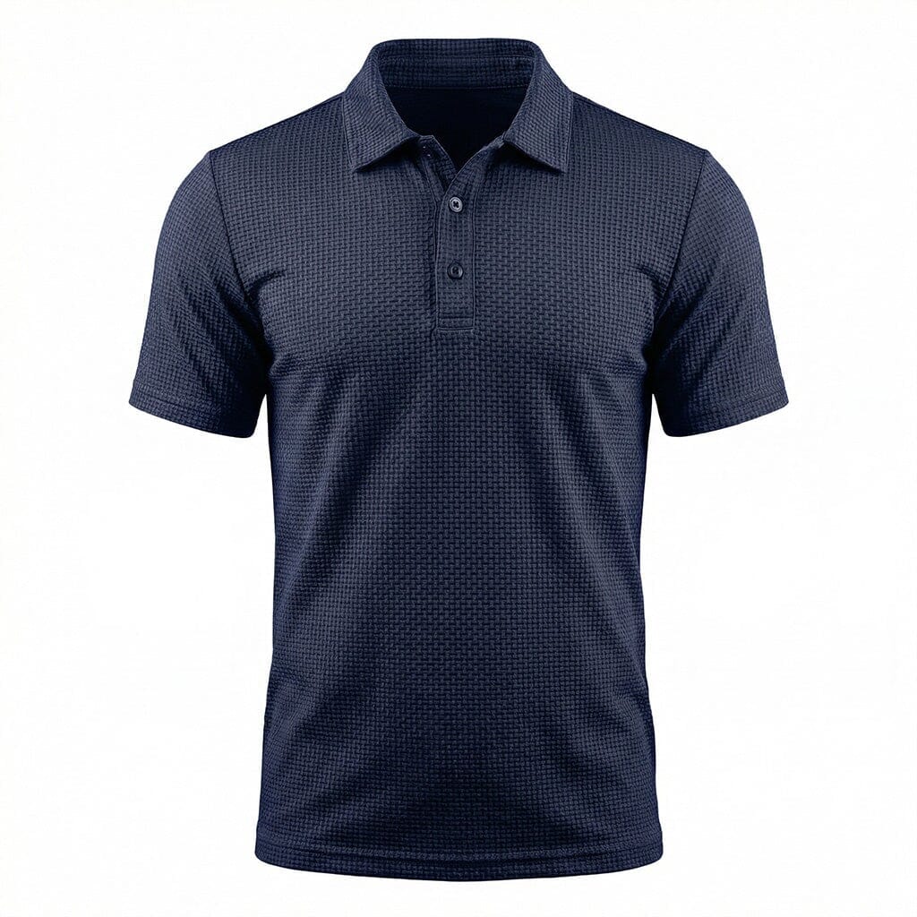 Premium-Poloshirt mit Stretch-Komfort Poloshirt Eldenmark Bleu Nuit S 