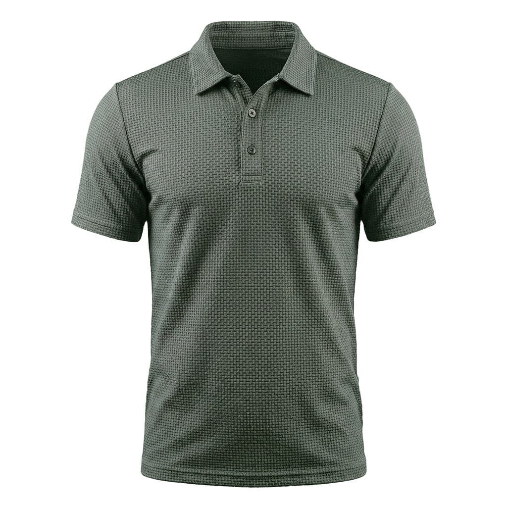 Premium-Poloshirt mit Stretch-Komfort Poloshirt Eldenmark Vert Sauge S 