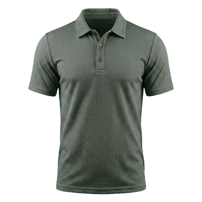 Premium-Poloshirt mit Stretch-Komfort Poloshirt Eldenmark Vert Sauge S 