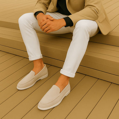 Schicke Wildleder-Loafer Schuhe Eldenmark 