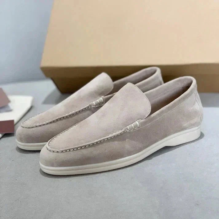Schicke Wildleder-Loafer Schuhe Eldenmark 