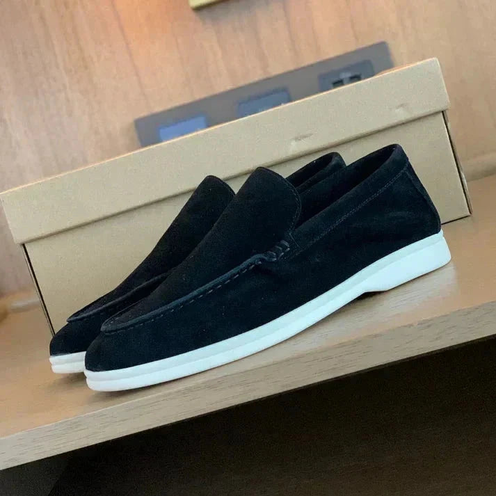 Schicke Wildleder-Loafer Schuhe Eldenmark 