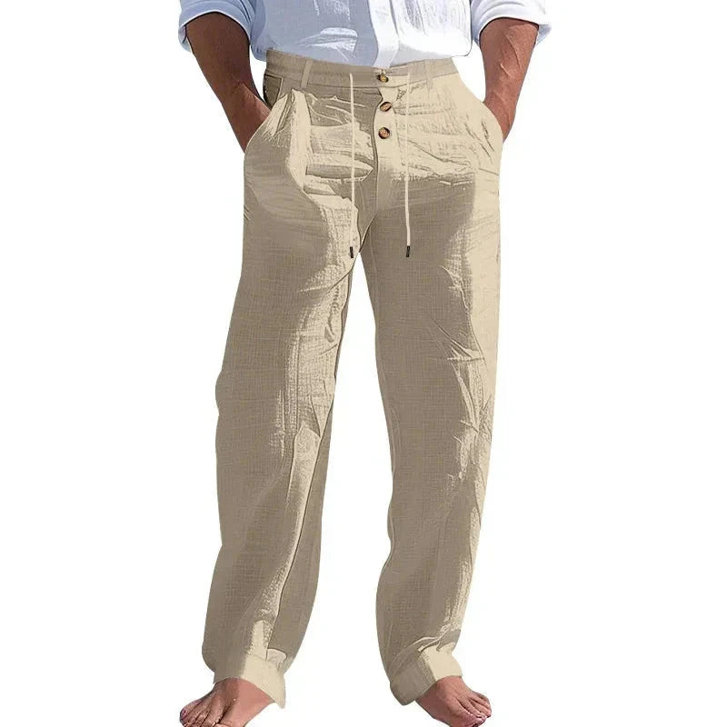 Sommerhose aus Leinen Hose Eldenmark 