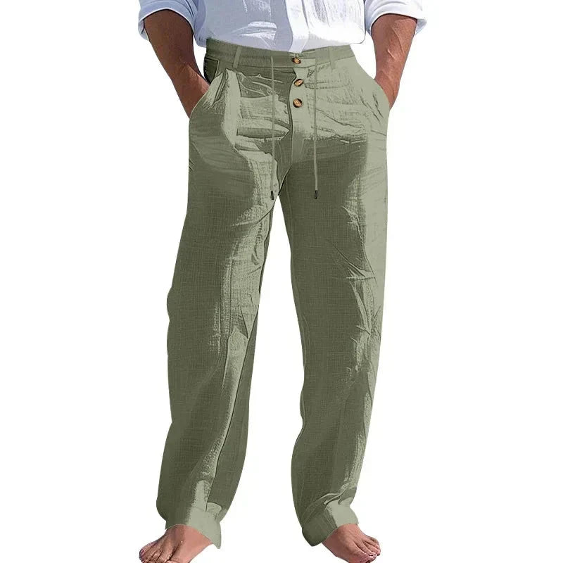 Sommerhose aus Leinen Hose Eldenmark 
