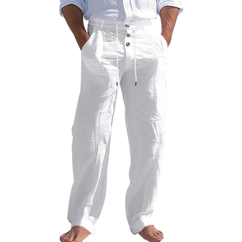 Sommerhose aus Leinen Hose Eldenmark 