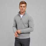 TAEBAEK Strickpullover mit Reißverschluss Strickpullover Eldenmark 