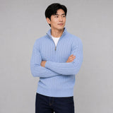 TAEBAEK Strickpullover mit Reißverschluss Strickpullover Eldenmark 