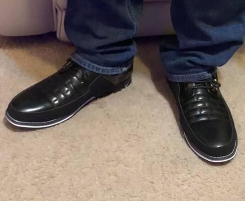 Kundenfoto zu Herren Business Halbschuhe mit Perforierung