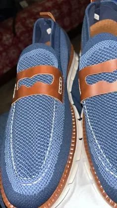 Kundenfoto zu Herren Slipper ohne Schnürung in Leder-Optik