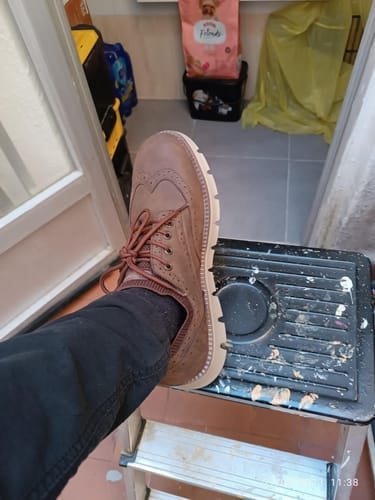 Kundenfoto zu Herren Business Schuhe Derby in Leder-Optik